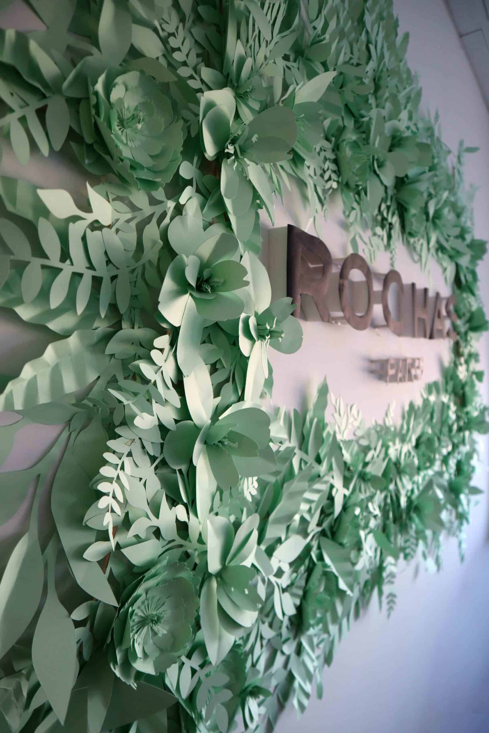 Rochas Girl Botanical Mural