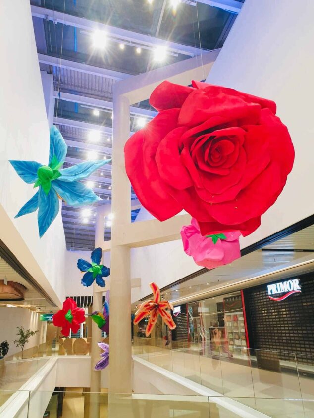 Missmsmith arte en papel flores gigantes