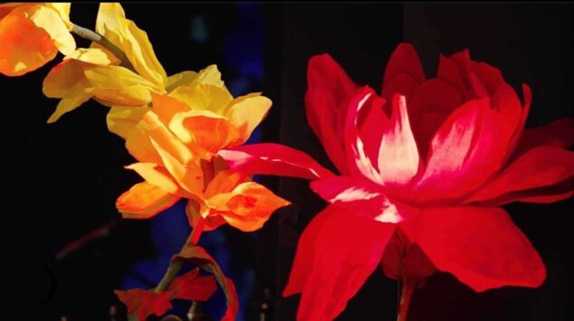 Flores gigantes papel Missmsmith