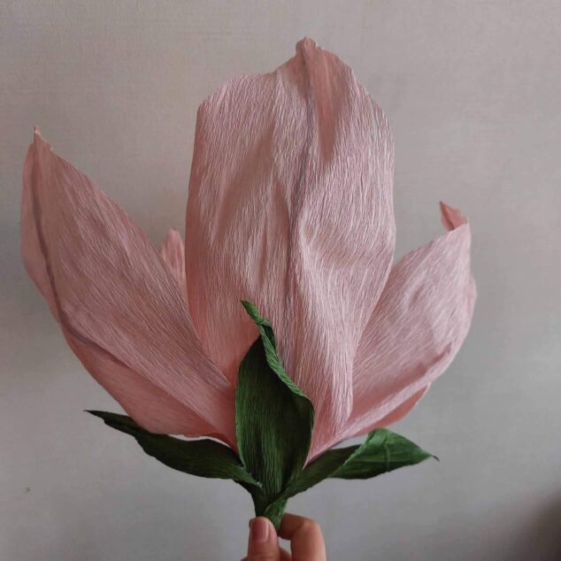 Flores gigantes papel crepe Missmsmith arte en papel Jo malone